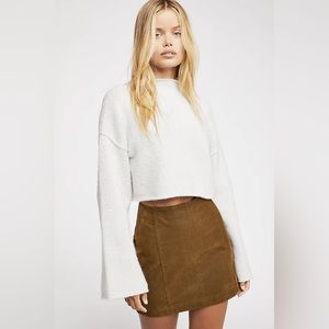 Free People Modern Femme Vegan Suede MiniSkirt in Suede Size 2